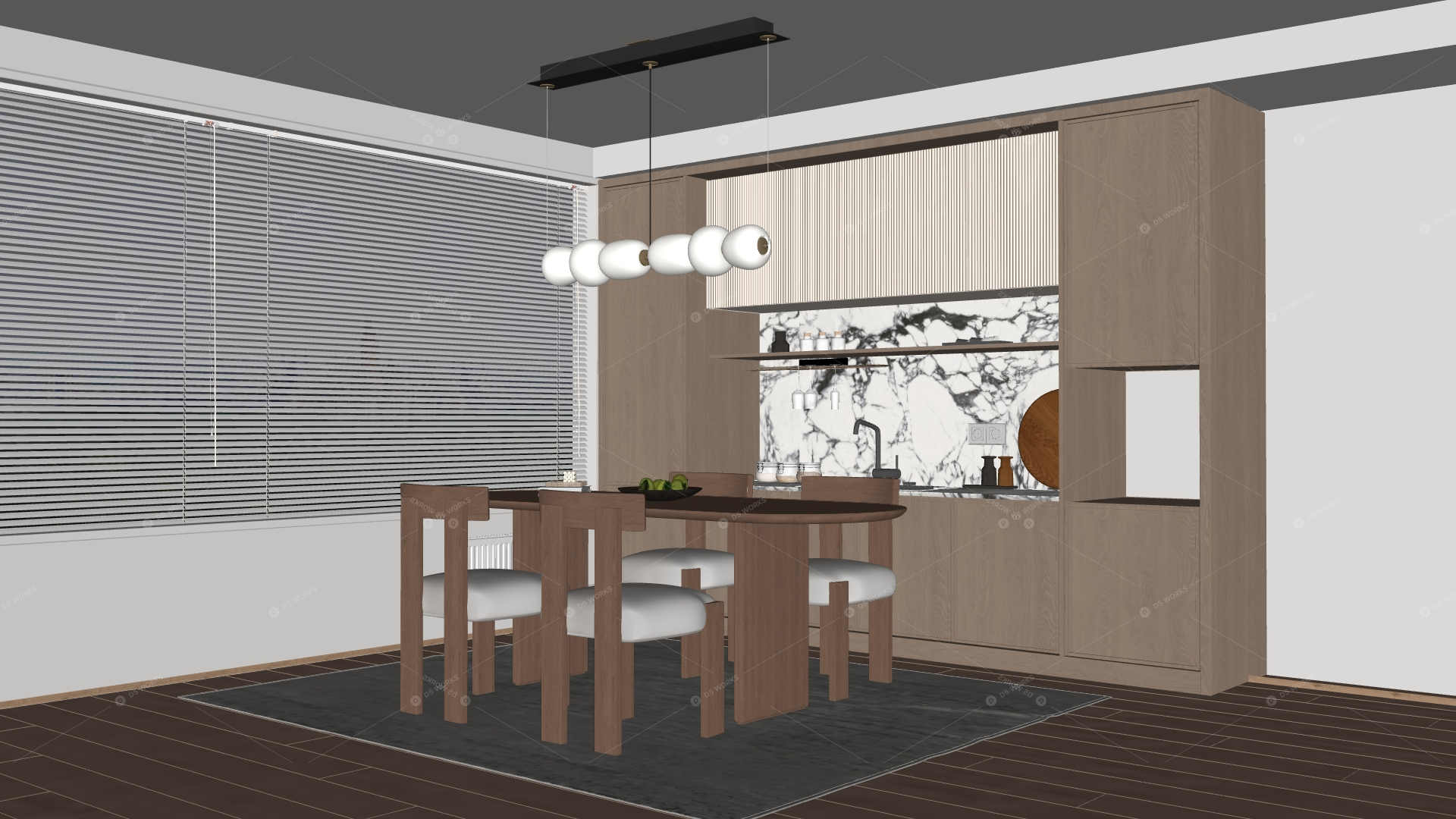 Dining Rooms 3D Models