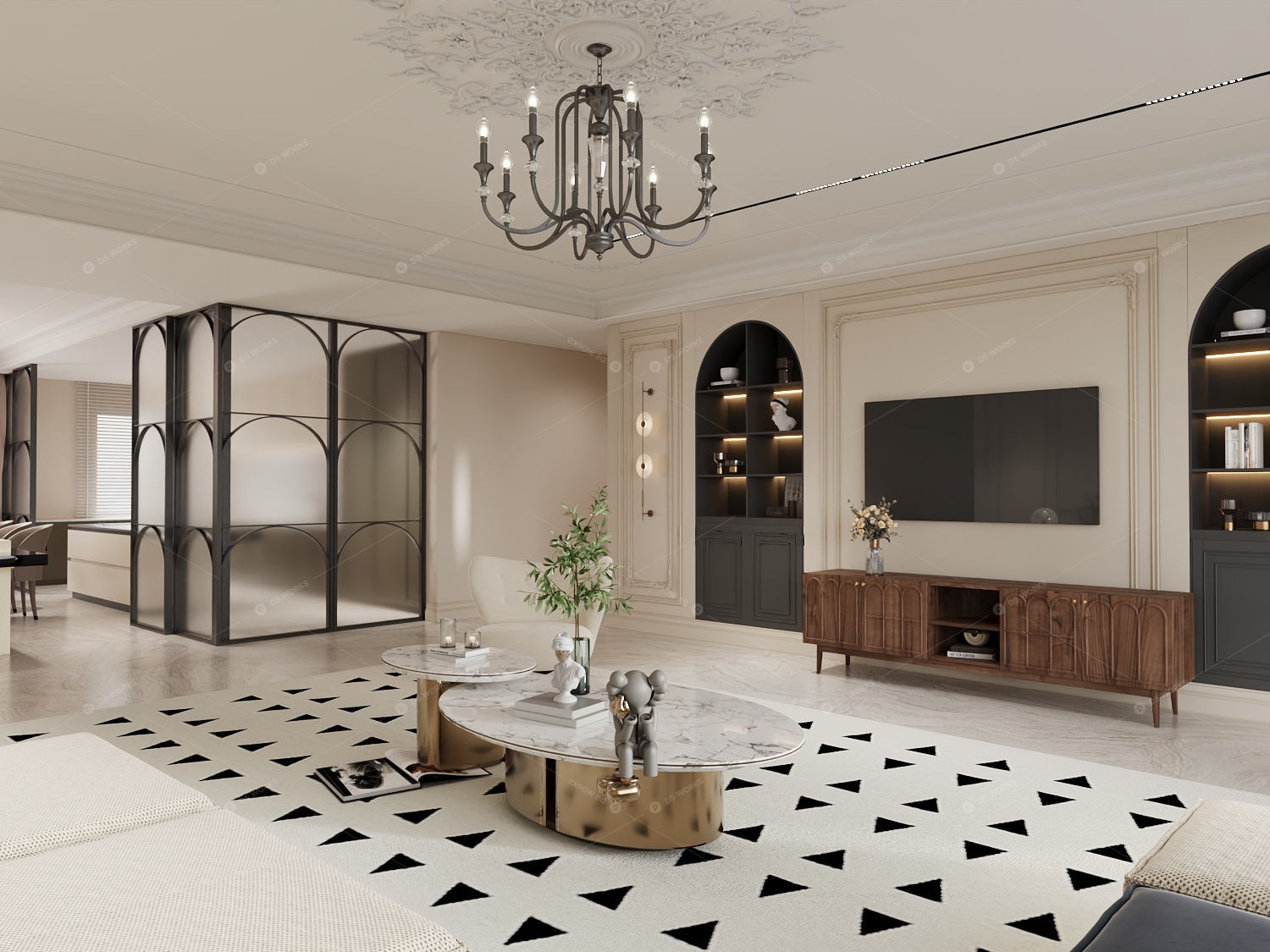 Living & Dining Rooms 3D Models 2