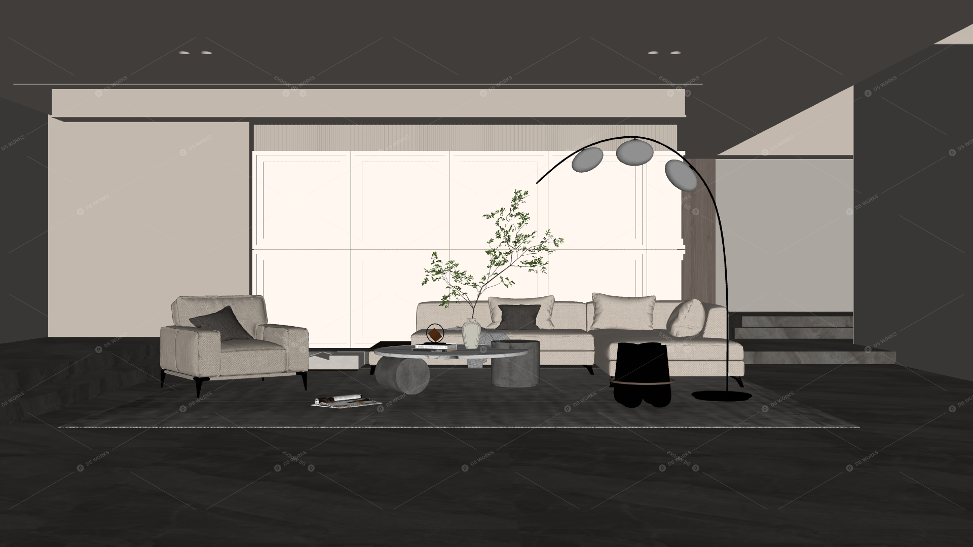 Living Rooms 3D Models