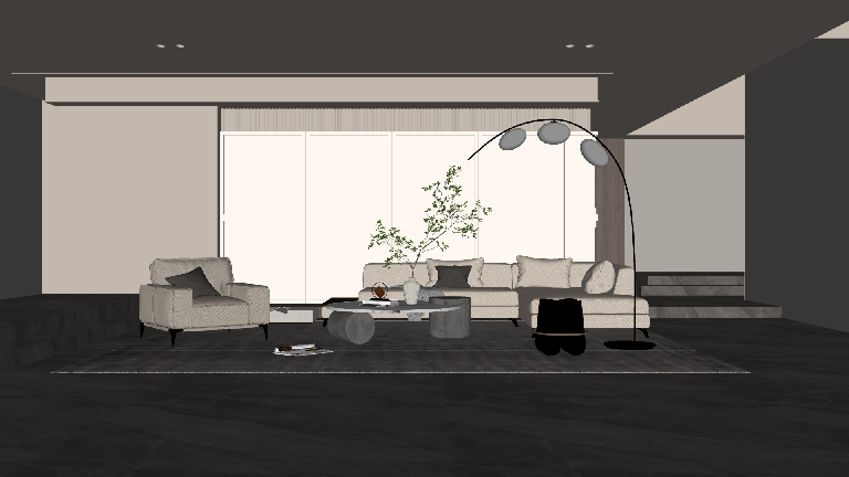 Modern Home Living Room