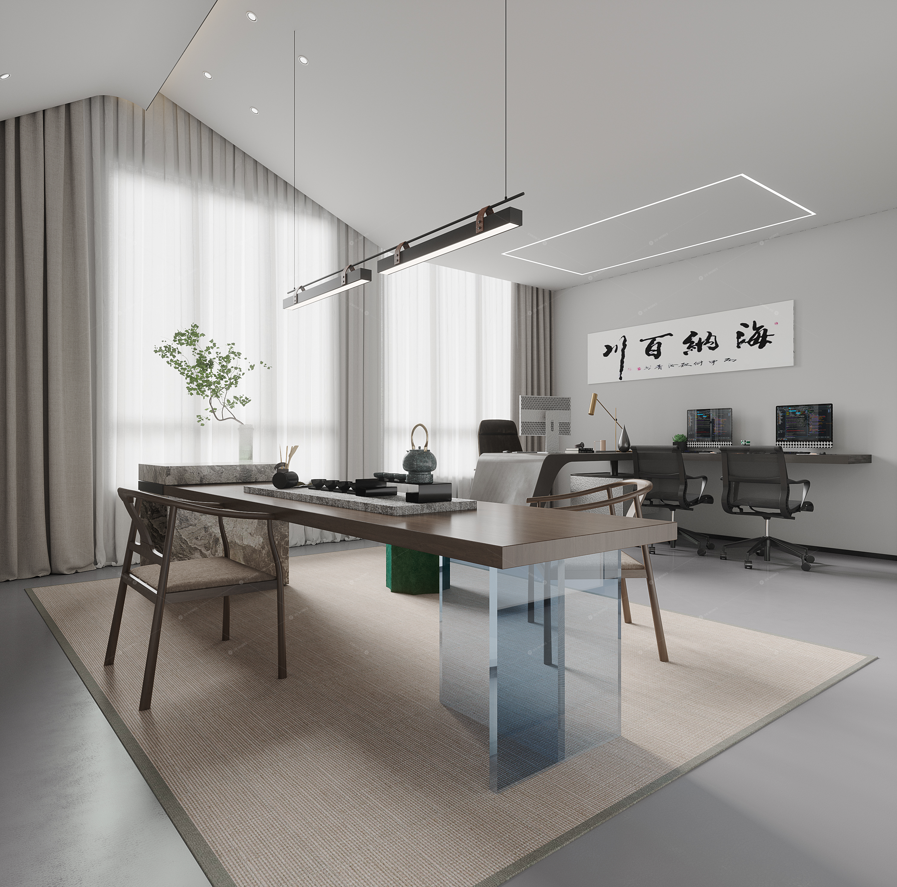 Office Spaces 3D Models 4