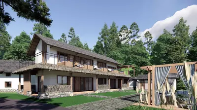 Modern Homestay Building