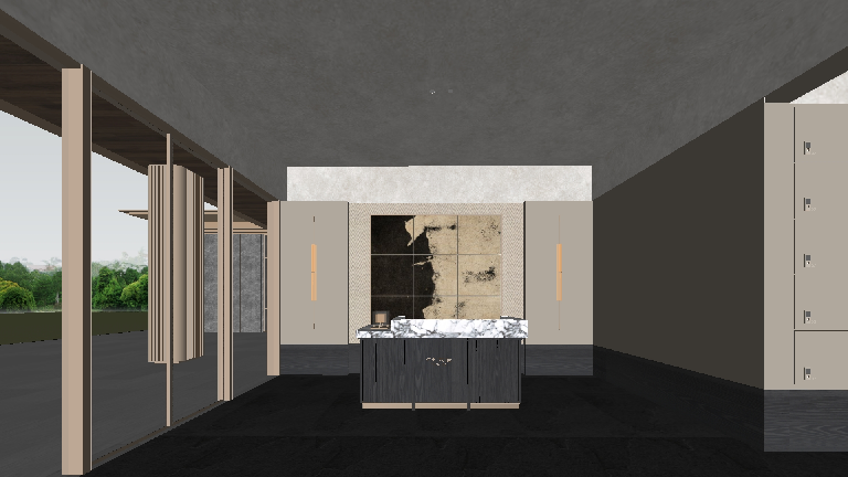 Modern Yoga Room