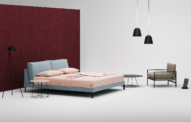 Modern Double Bed