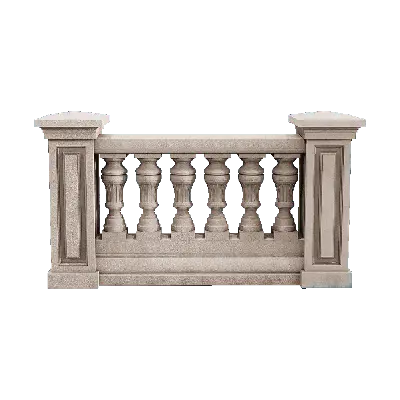 European style railing 02