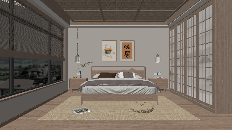 Scandinavian Home Bedroom