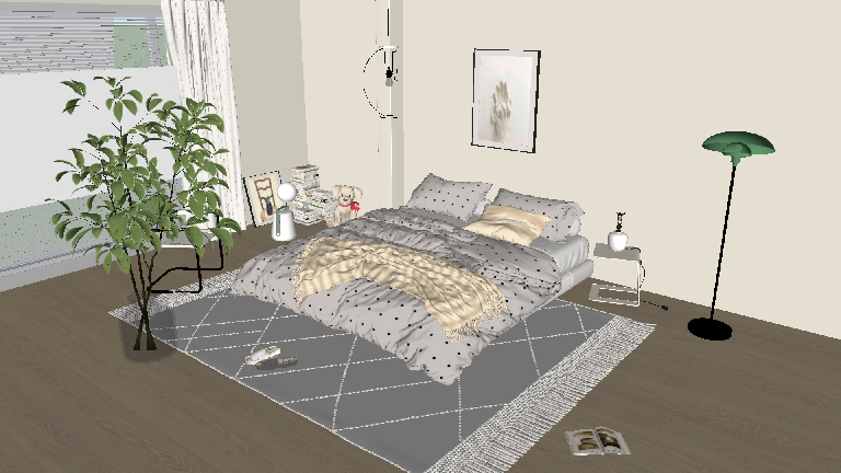 Modern Double Bed