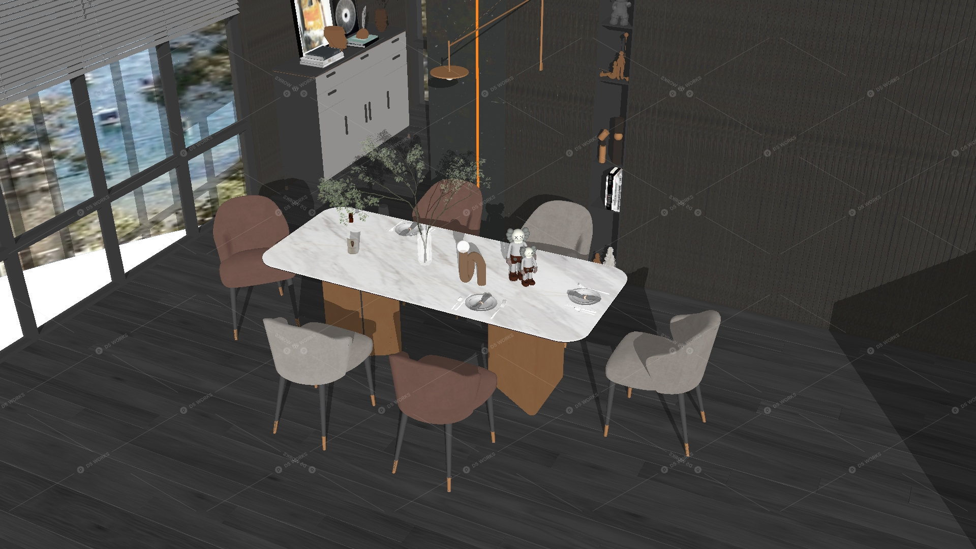 Dining Rooms 3D Models