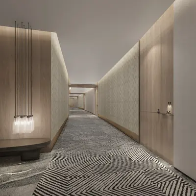 Modern Elevator Lobby