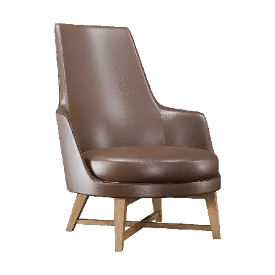 Guscio Armchair 03 3d model