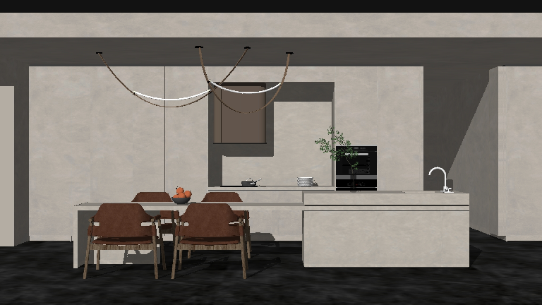 Modern Dining Room (Home)