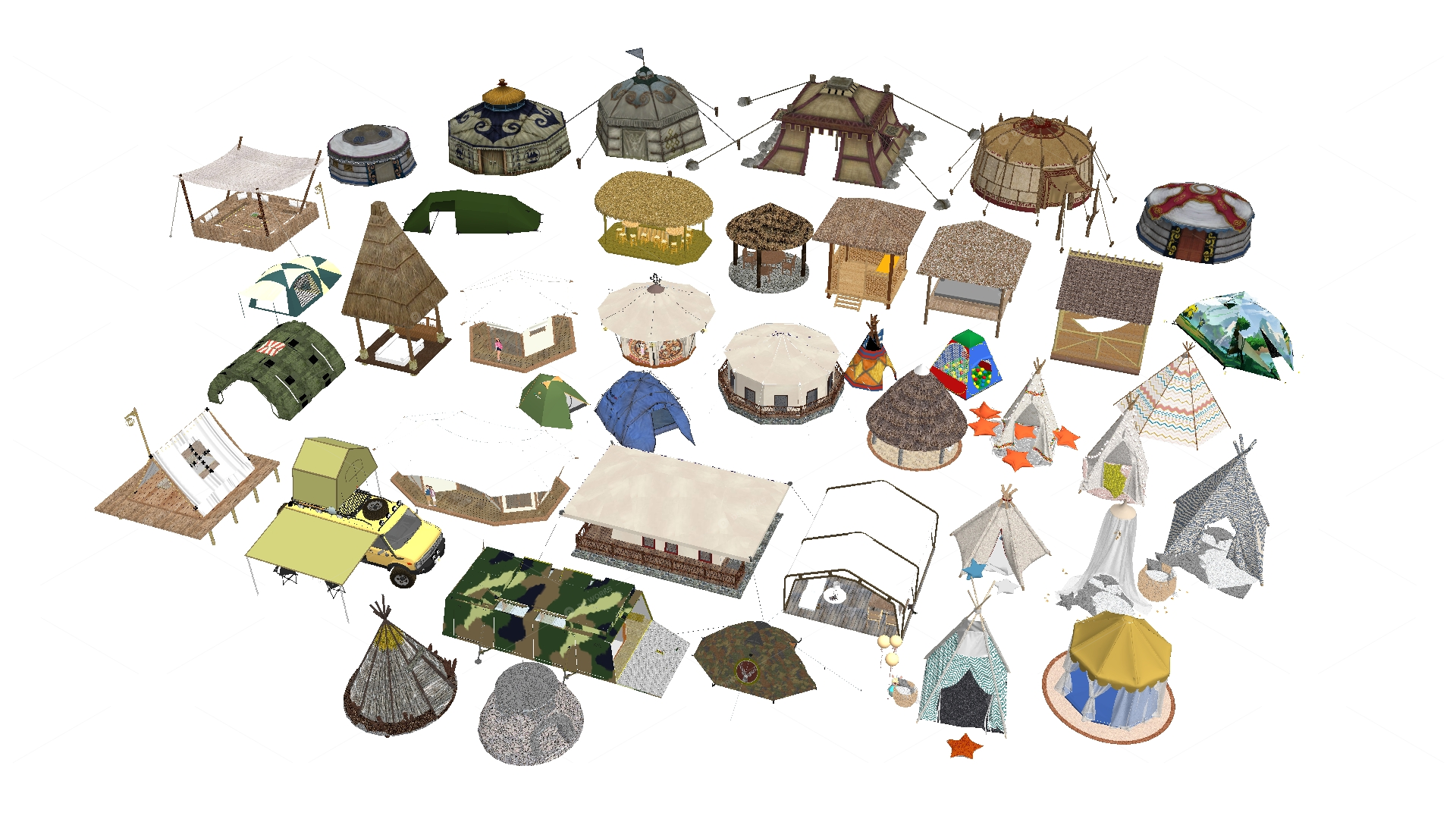 Entertainment Equipment 3D Models