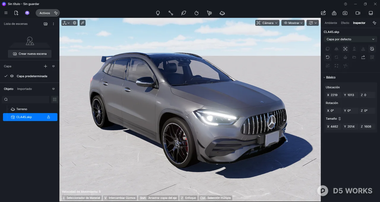 Car 3d model thumbnail 2