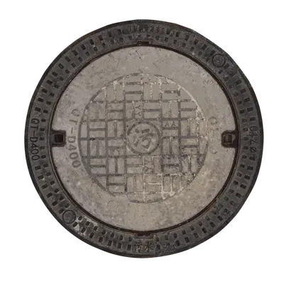 Manhole Cover 3d model