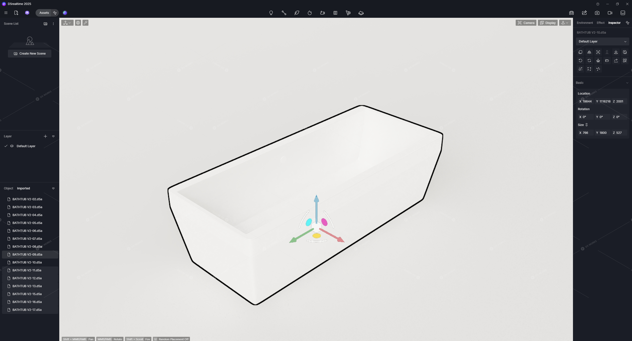 Bathtubs 3D Models 2