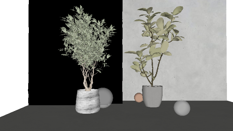 Modern Potted Plant