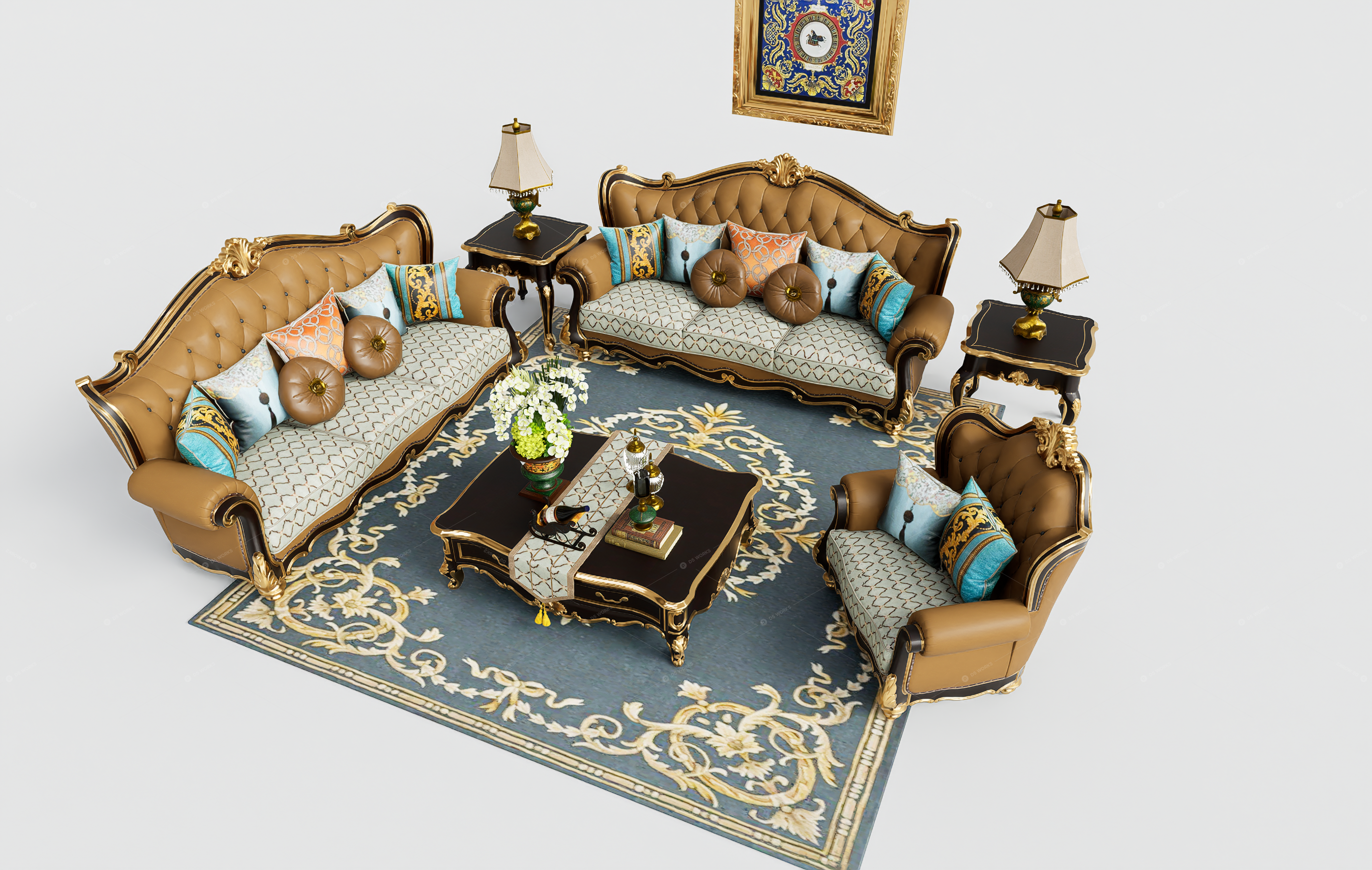 Furniture Sets 3D Models 2