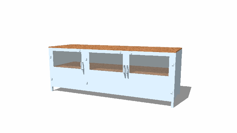 Mediterranean TV Cabinet