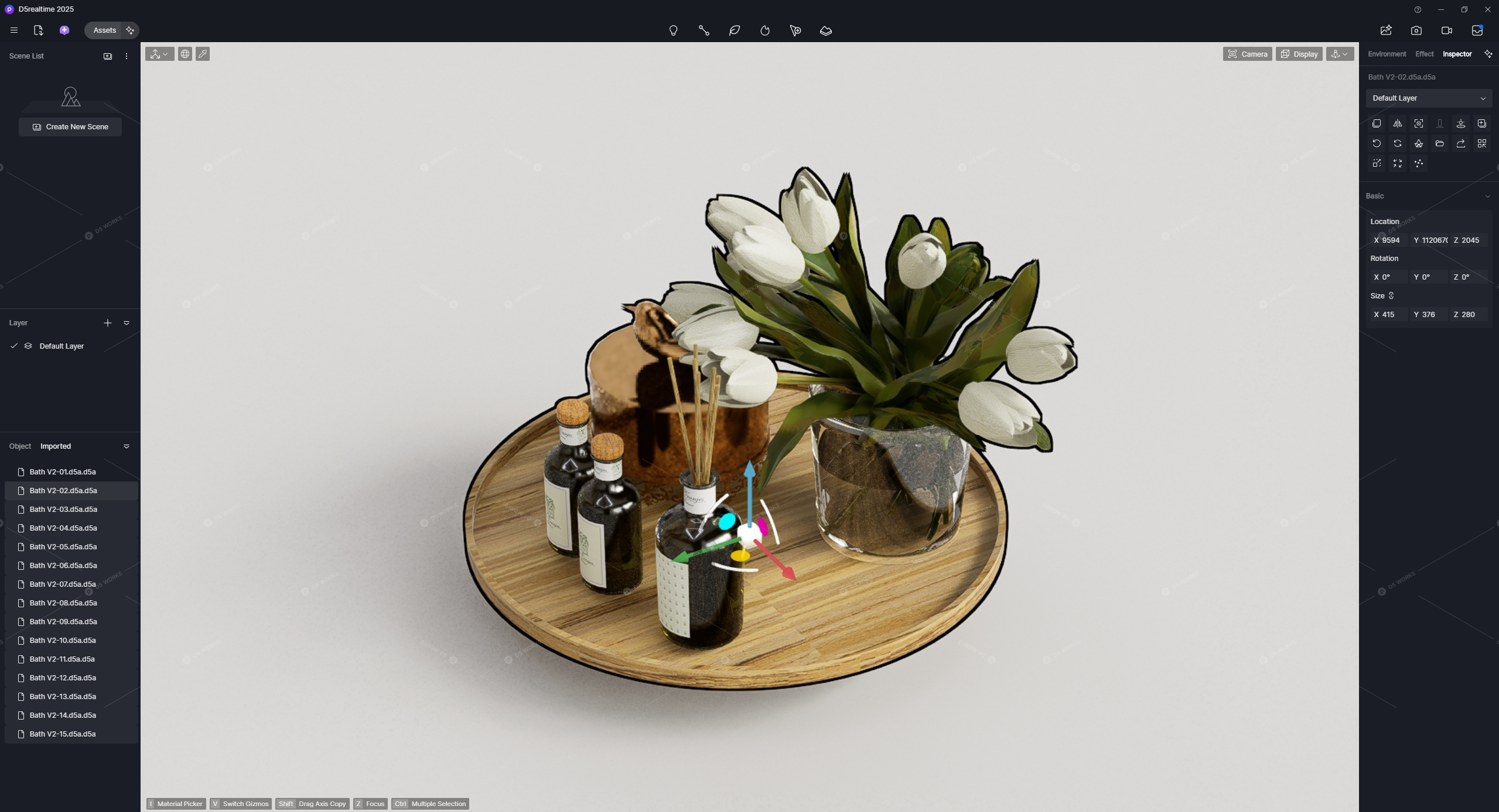 Decorative Sets 3D Models 2
