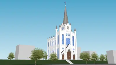 Modern Church Building