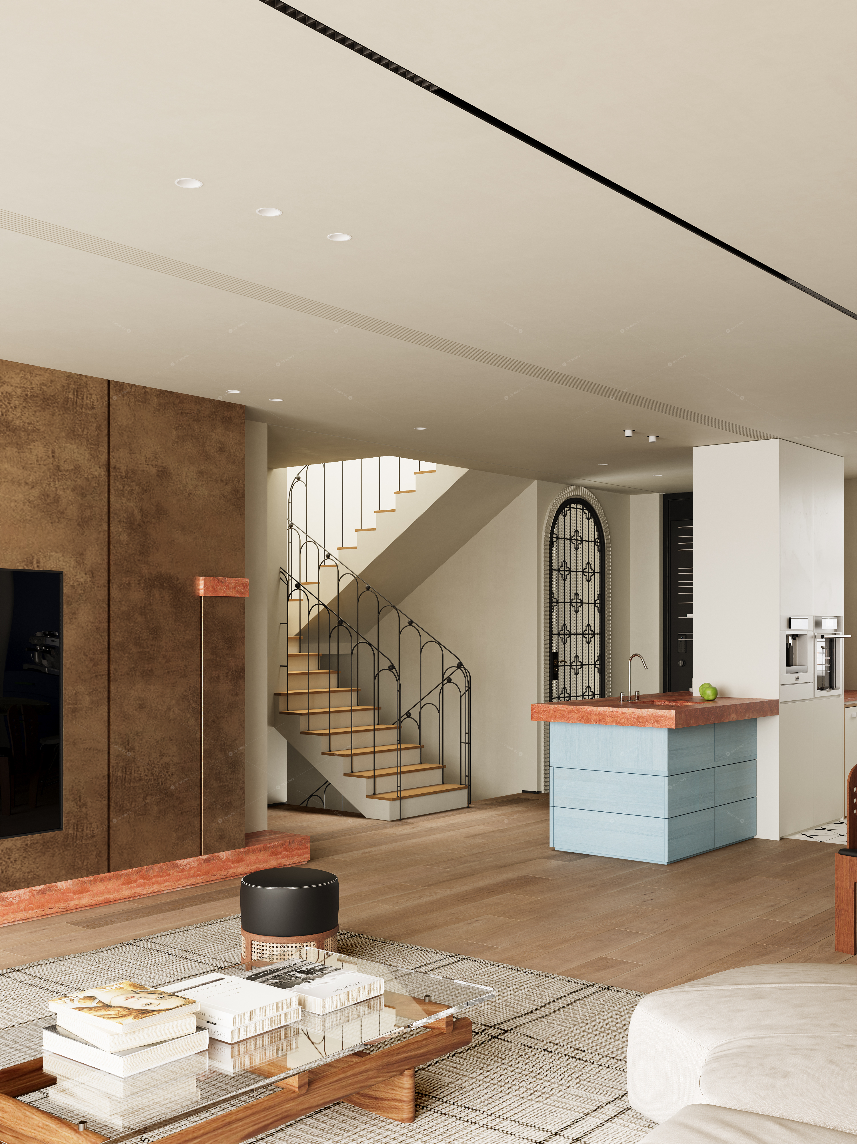 Living & Dining Rooms 3D Models 6