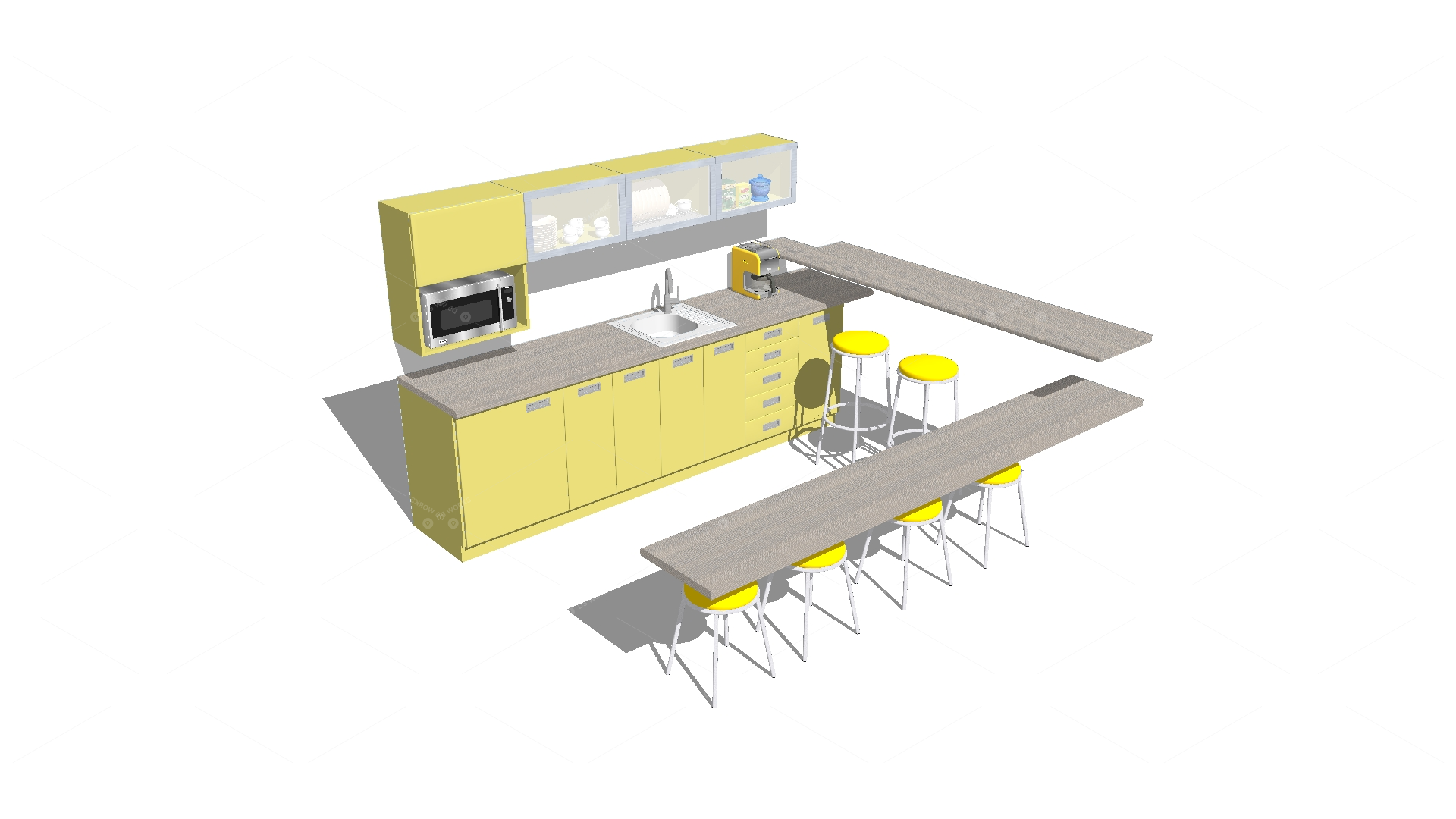 Kitchens 3D Models