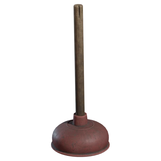 Weathered Industrial Rubber Plunger 3d model