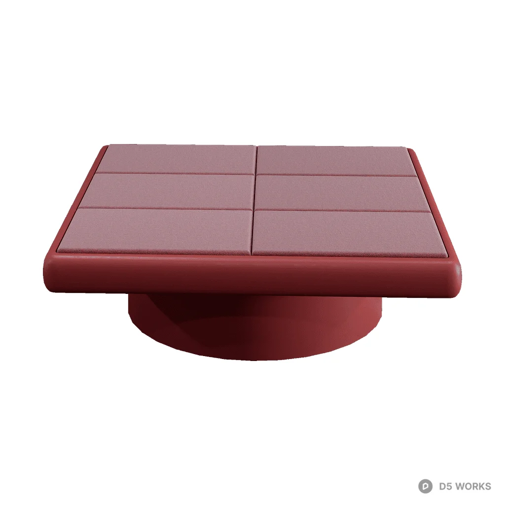 Insula Coffee Table 01 3d model - Image 1