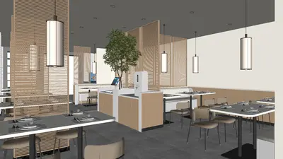 Modern Chinese Restaurant