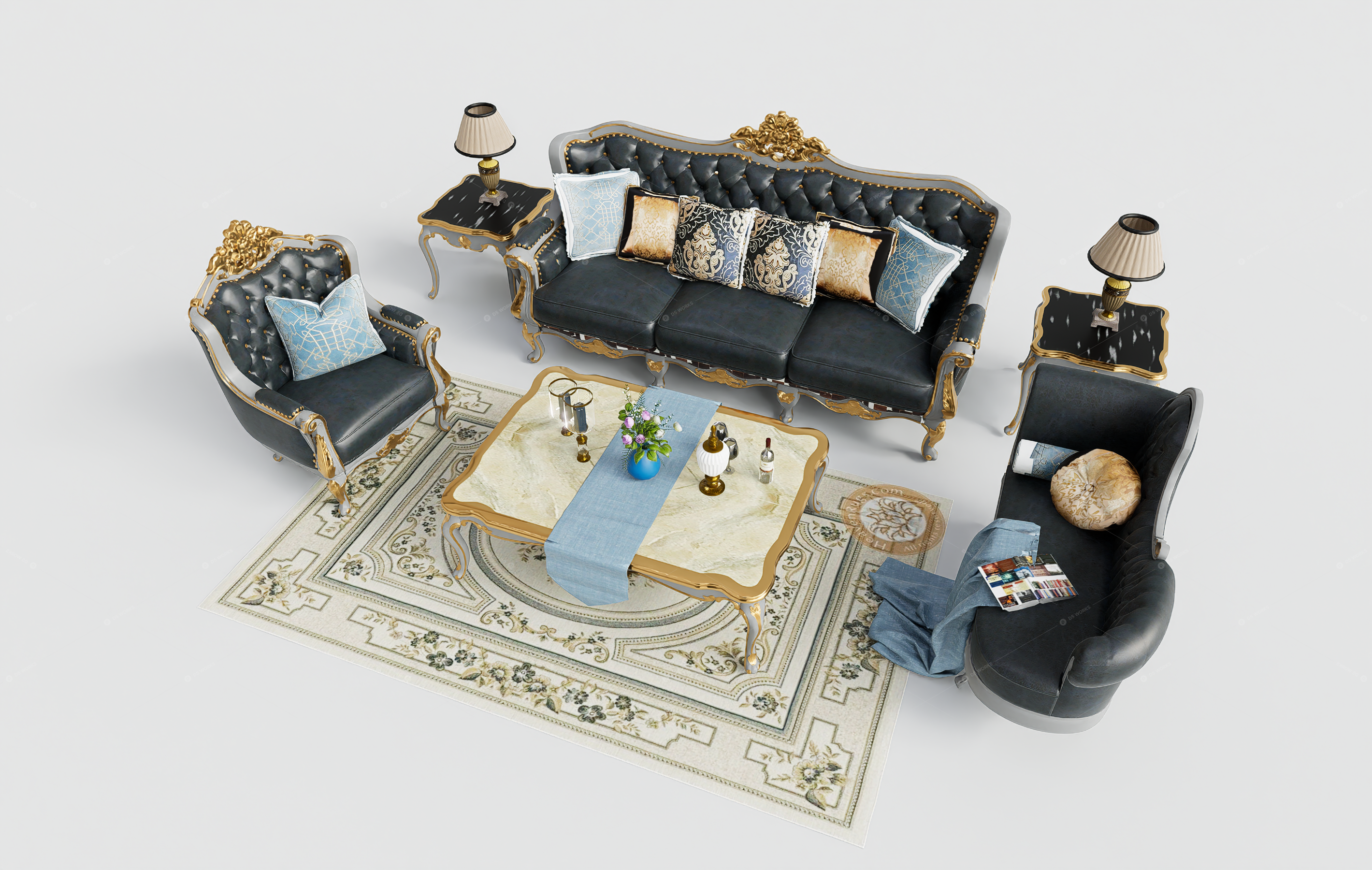 Sofas 3D Models 4