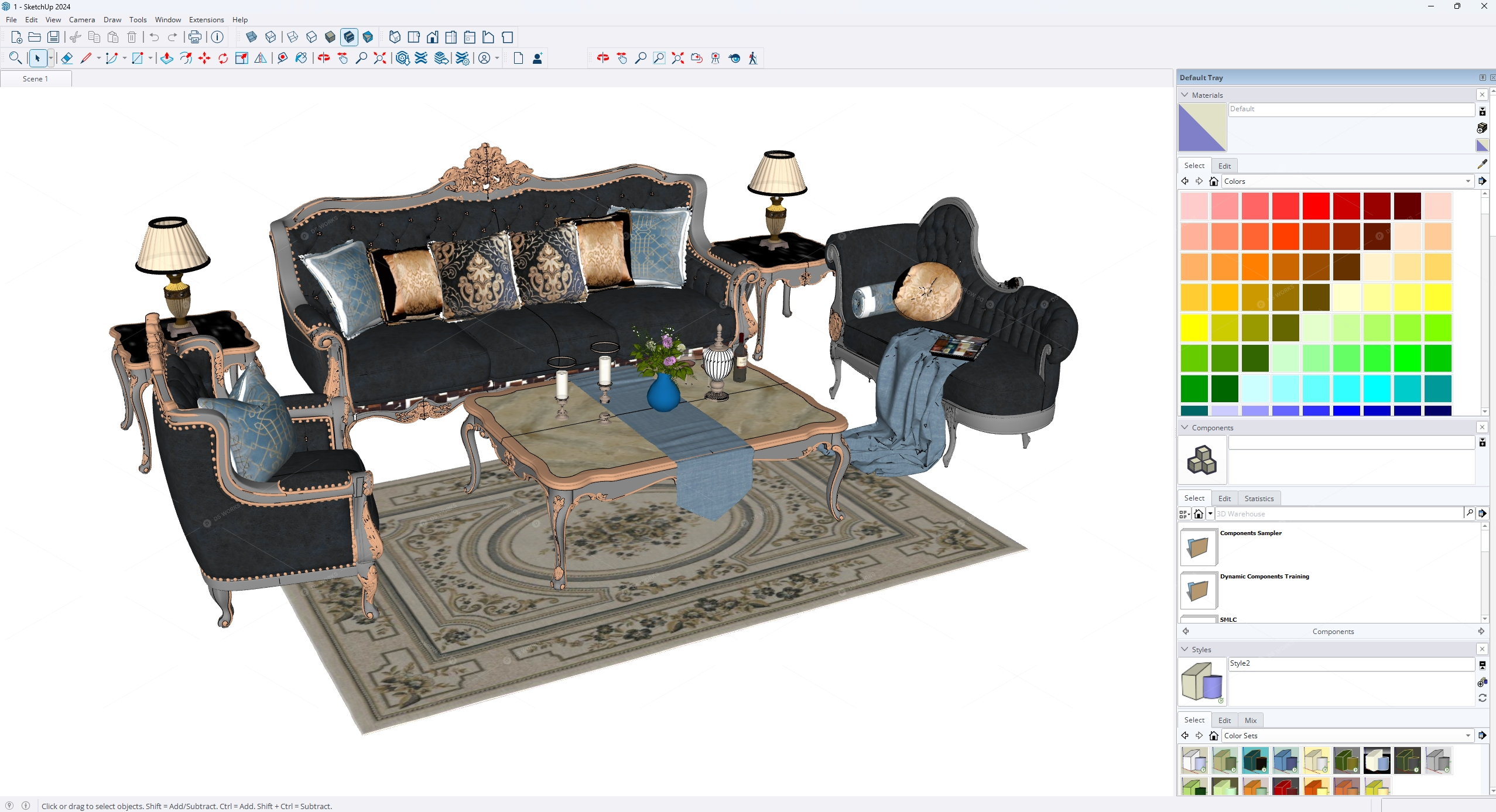 Sofas 3D Models 3