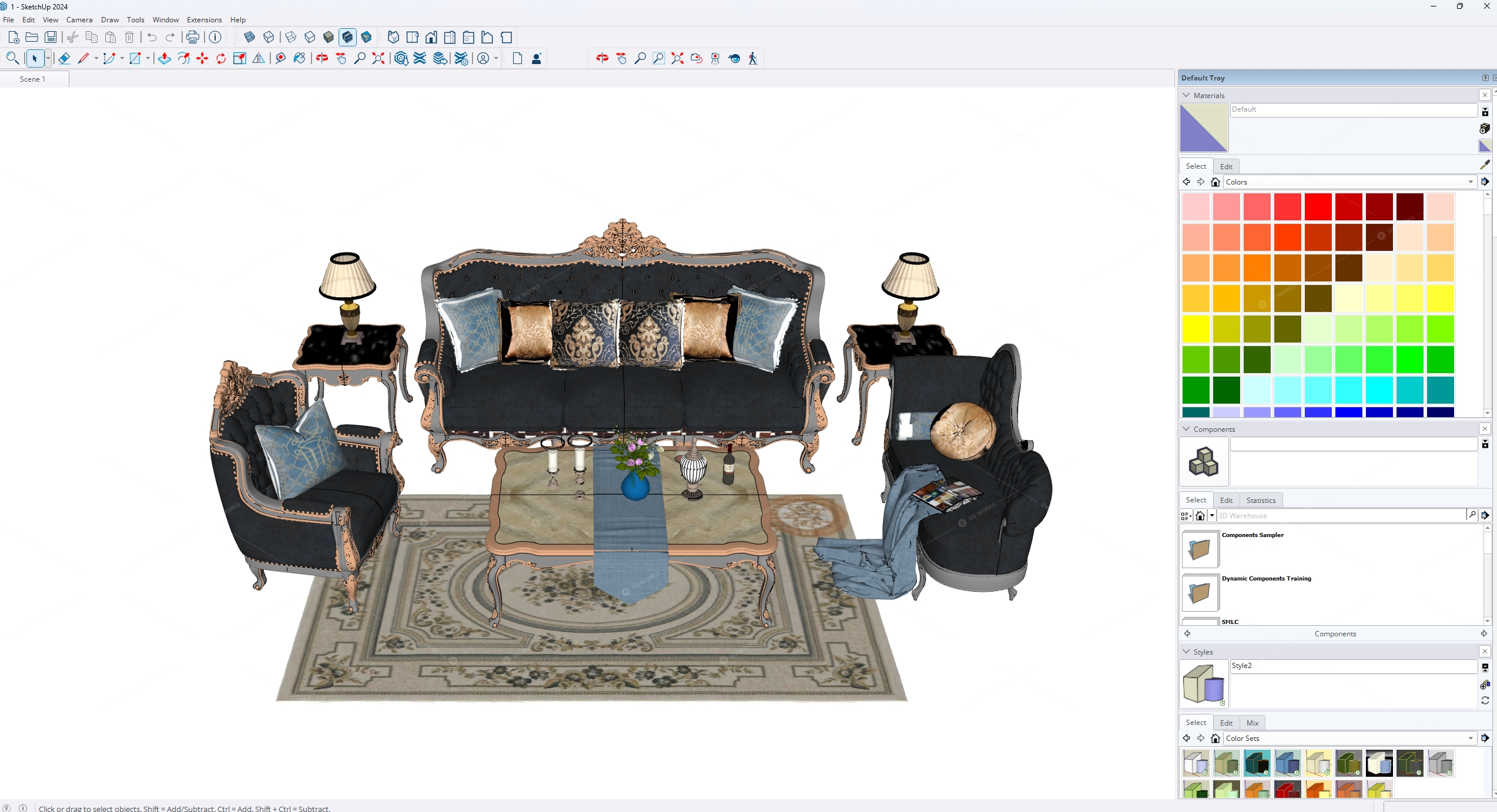 Sofas 3D Models 2