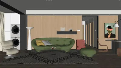 Modern Home Living Room