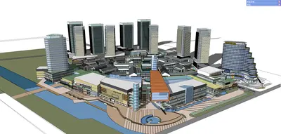 Modern Commercial Complex