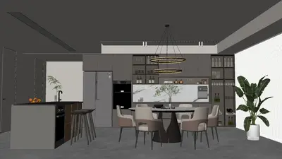 Wabi-Sabi Dining Room (Home)