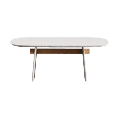 Adam Dining Table 03 3d model