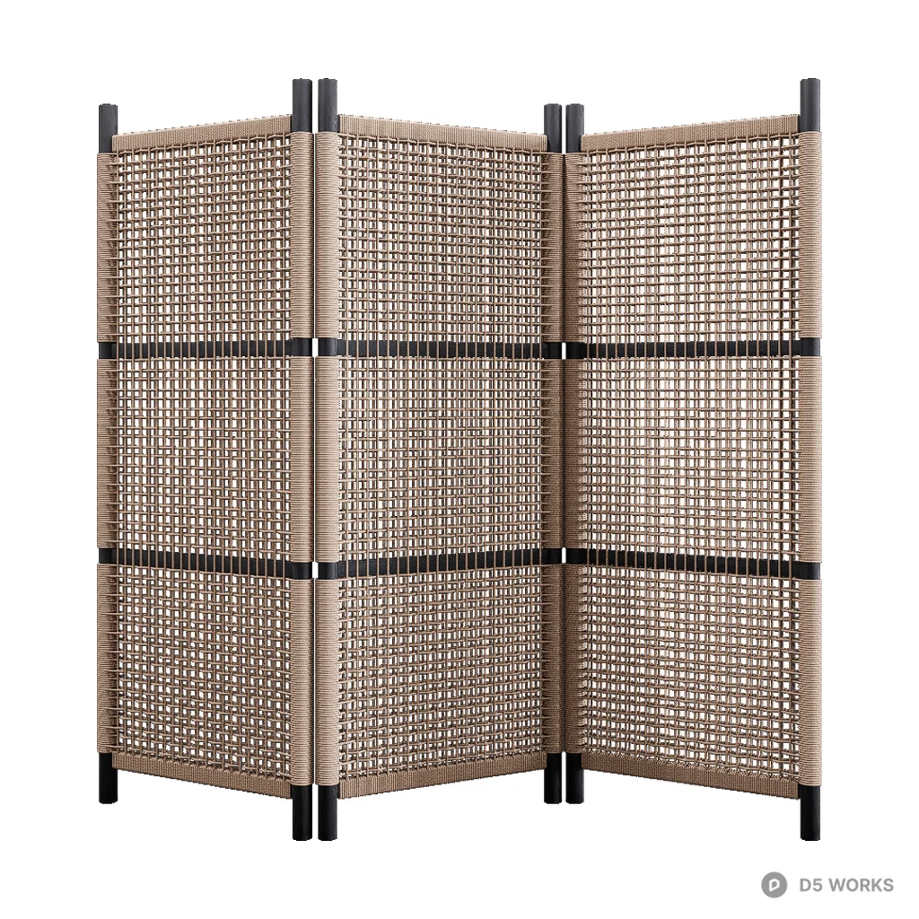 Parker Screen 3d model - Image 1