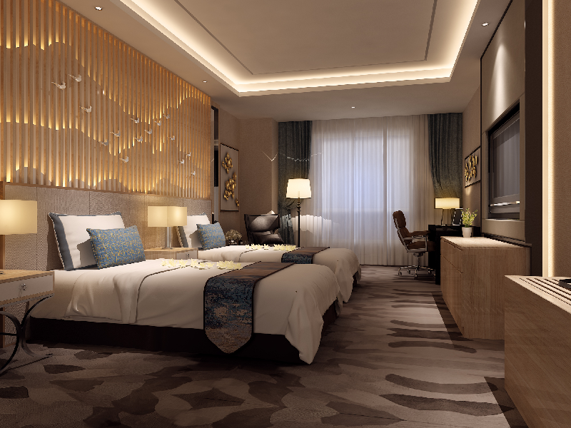 Modern Hotel Guest Room