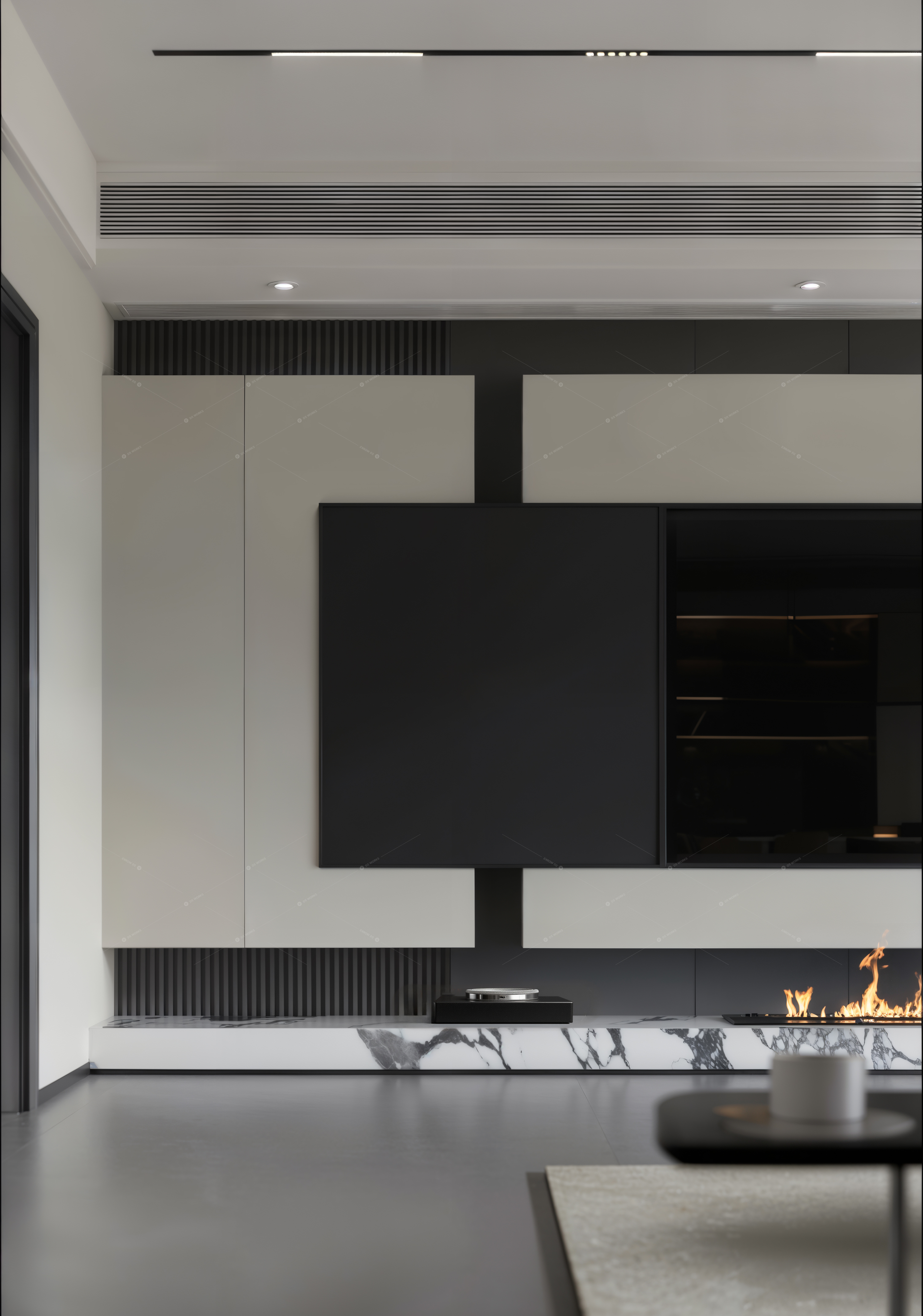 Living & Dining Rooms 3D Models 2