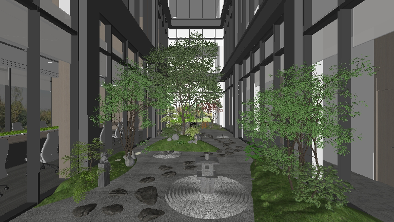 Modern Courtyard Landscapes