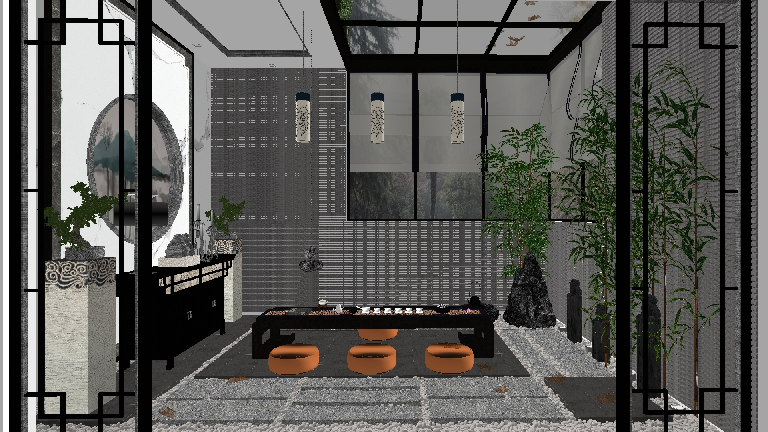 Chinese Study Room