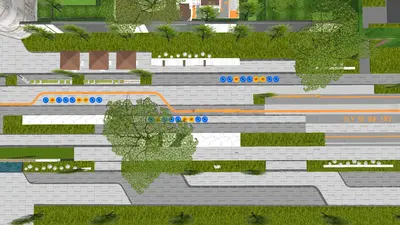 Modern Residential Landscape