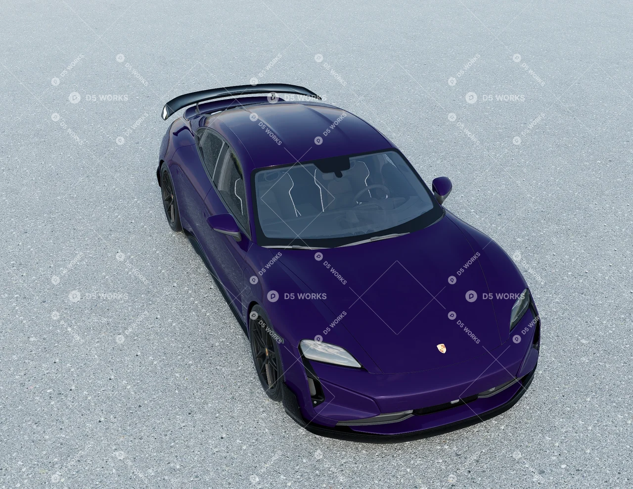 Car 3d model thumbnail 4