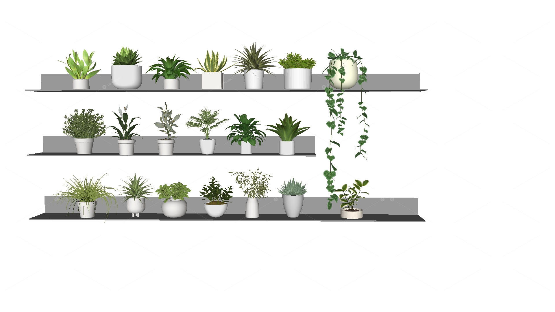 Greenery 3D Models