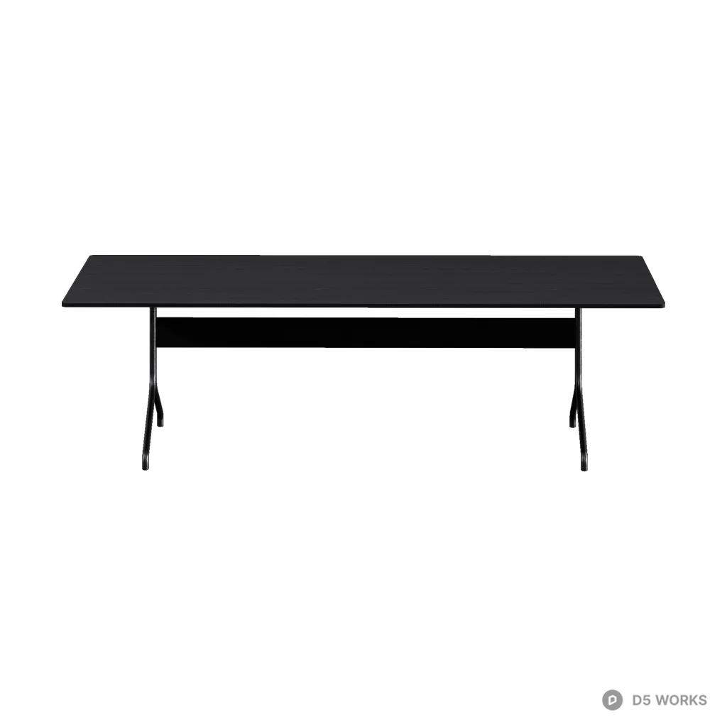 Pavilion AV24 Dining Table 3d model - Image 1