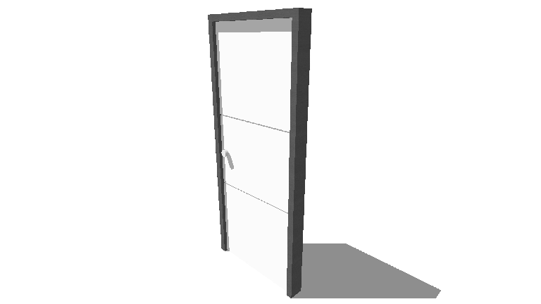 Modern Single Door