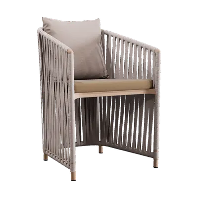 Bitta Dining Chair 02 3d model