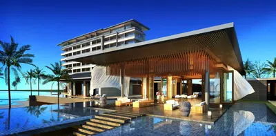 Modern Hotel Building