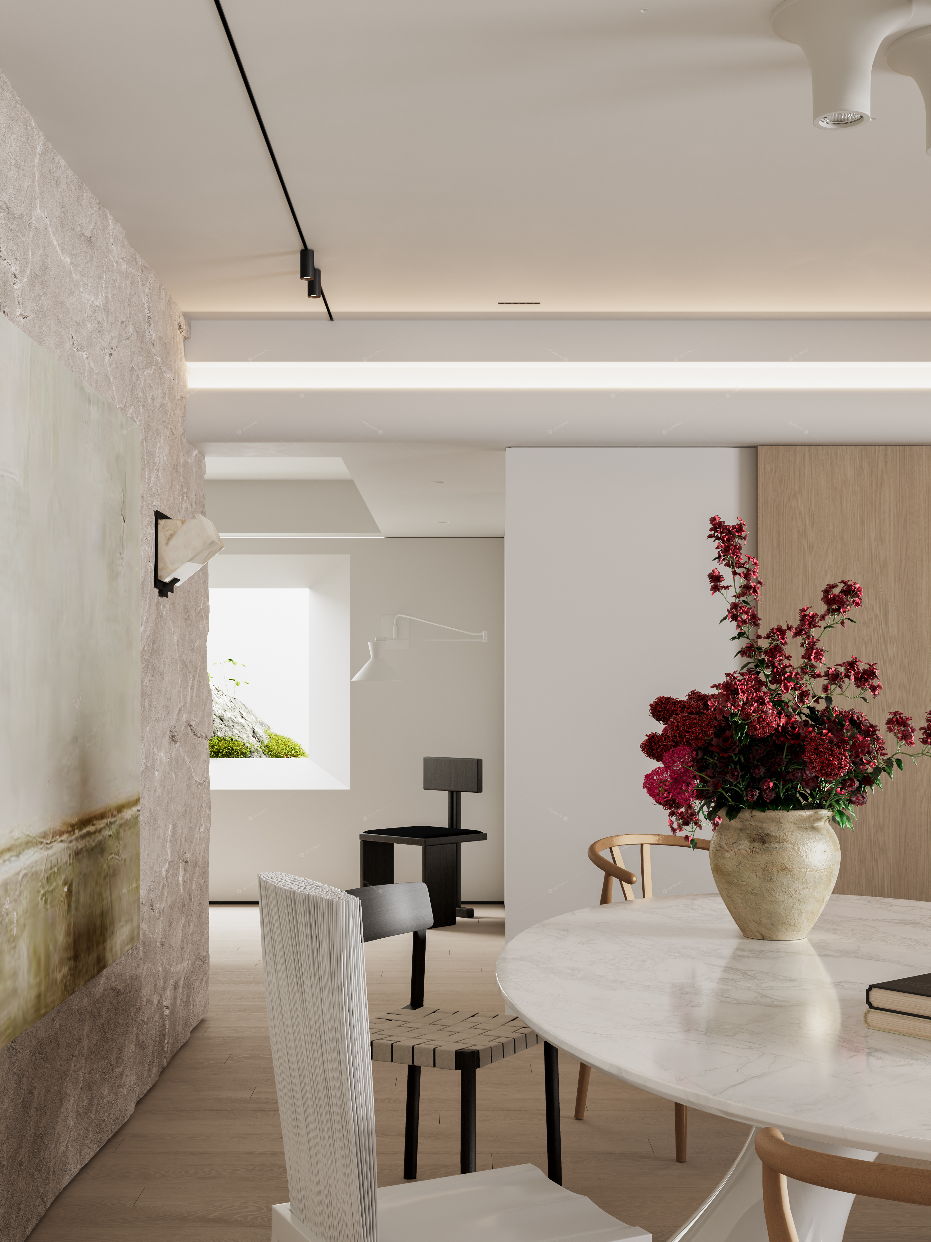 Living & Dining Rooms 3D Models 8