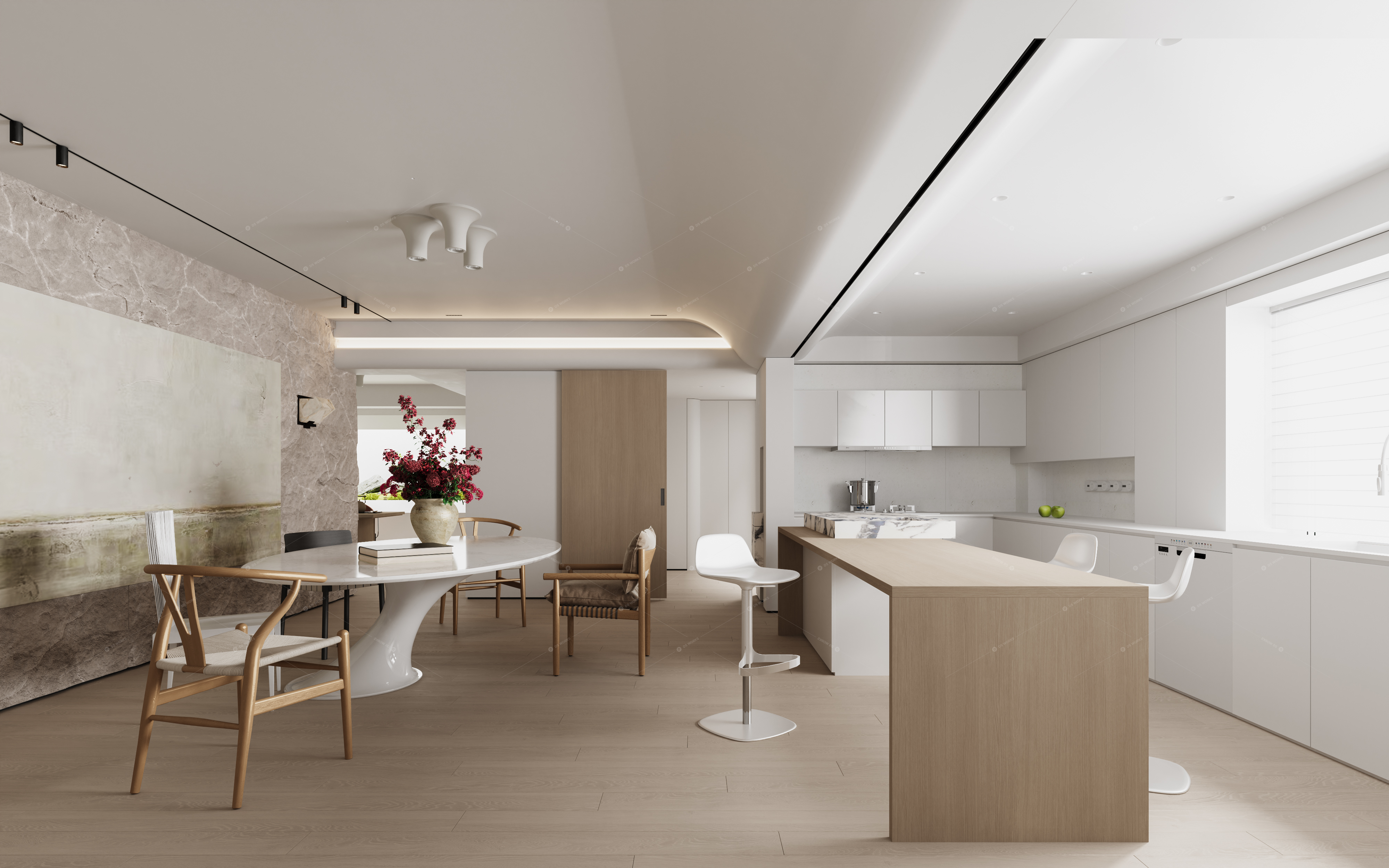 Living & Dining Rooms 3D Models 3